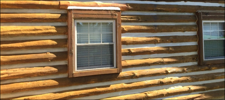 Log Home Whole Log Replacement  Frazeysburg, Ohio